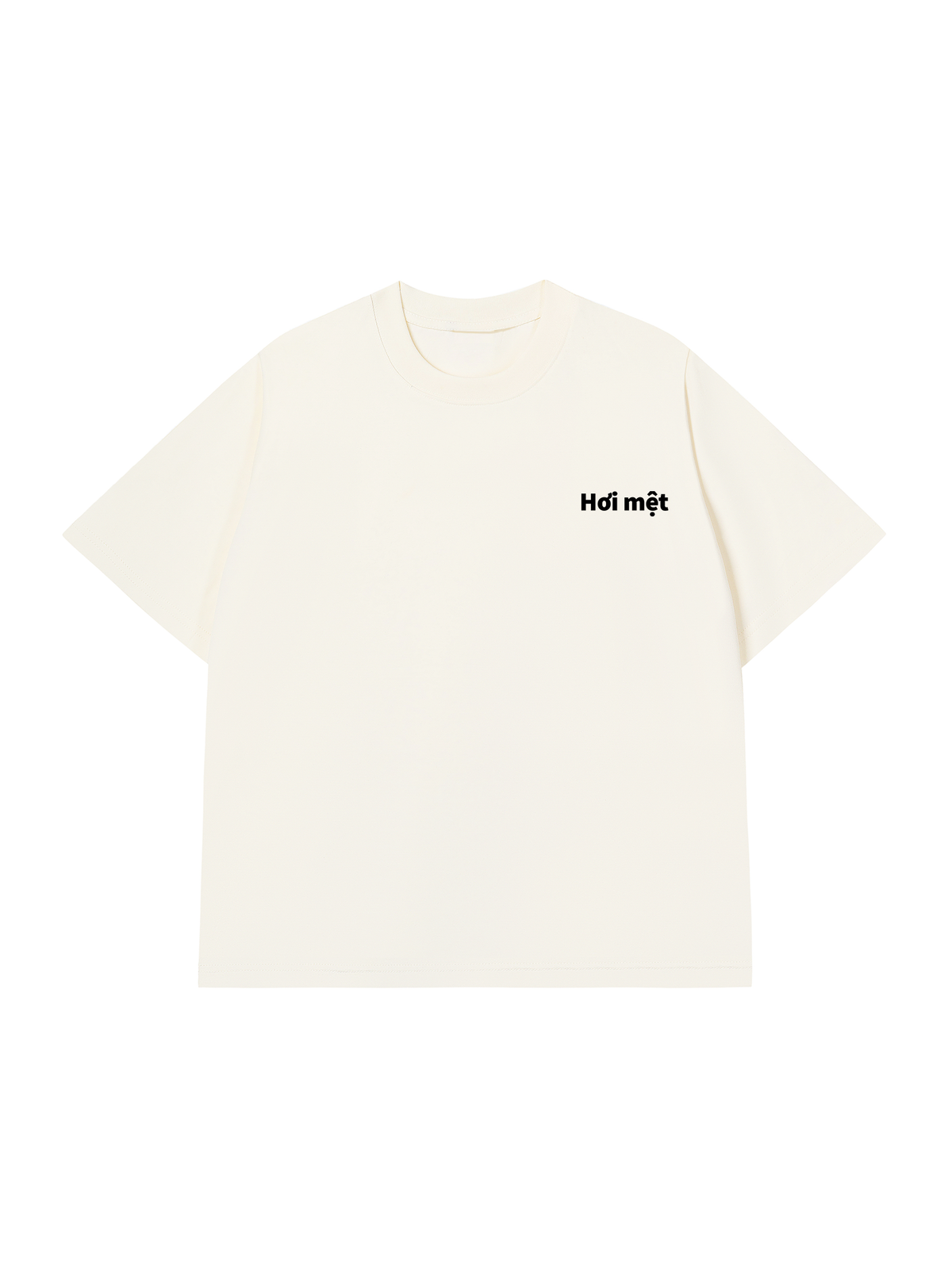 Áo Thun Relaxed Fit Đừng Lên Cân Nữa