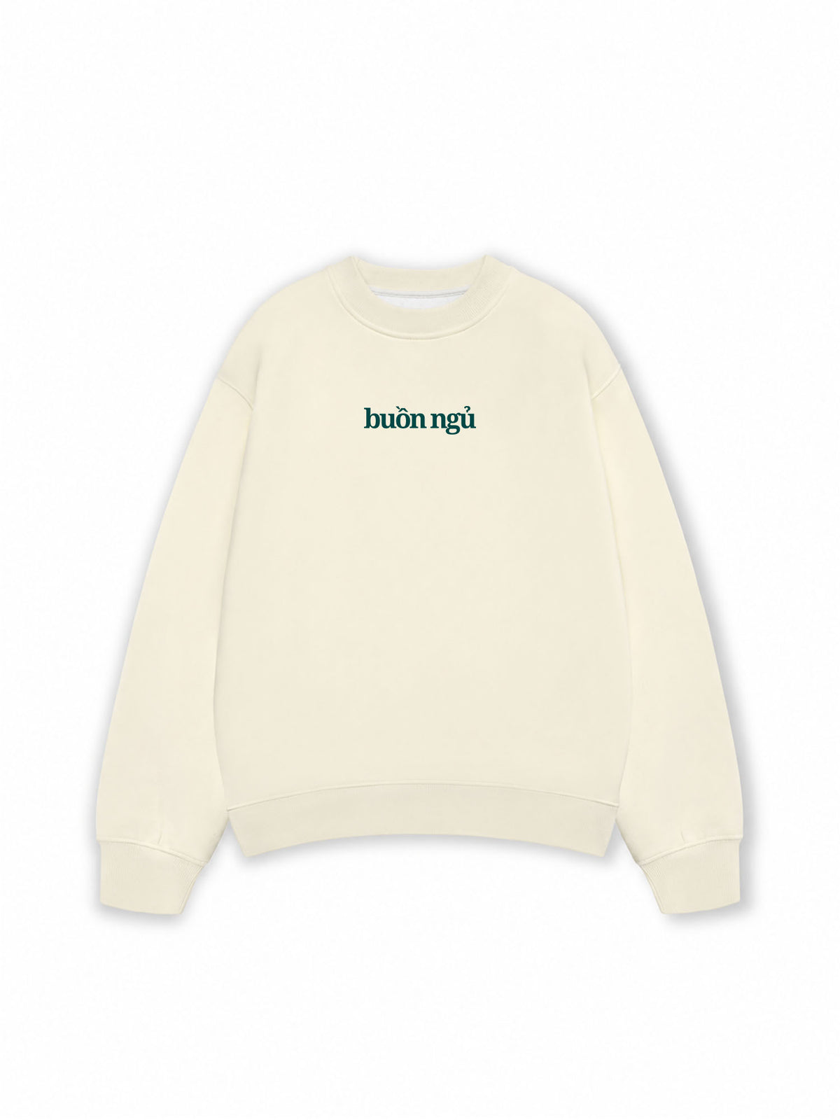Áo Sweater Nỉ Hai Da Buồn Ngủ