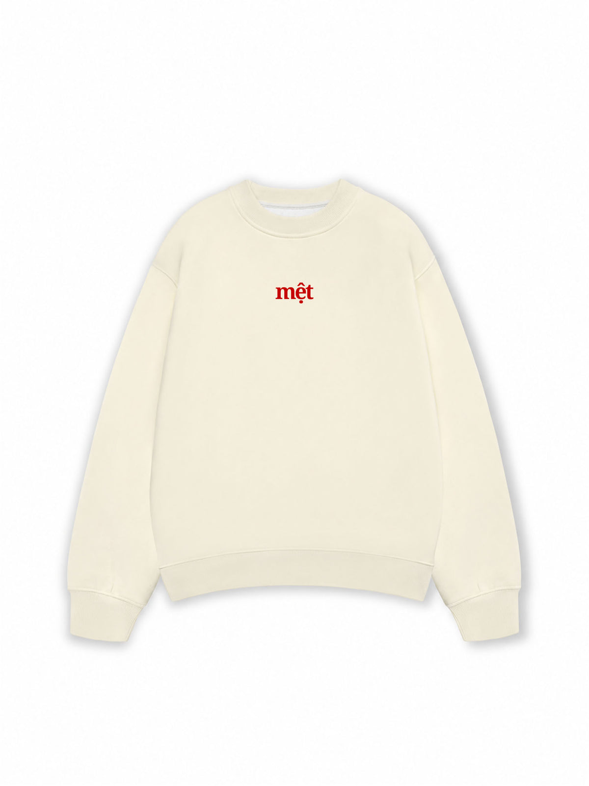 Áo Sweater Nỉ Hai Da Mệt