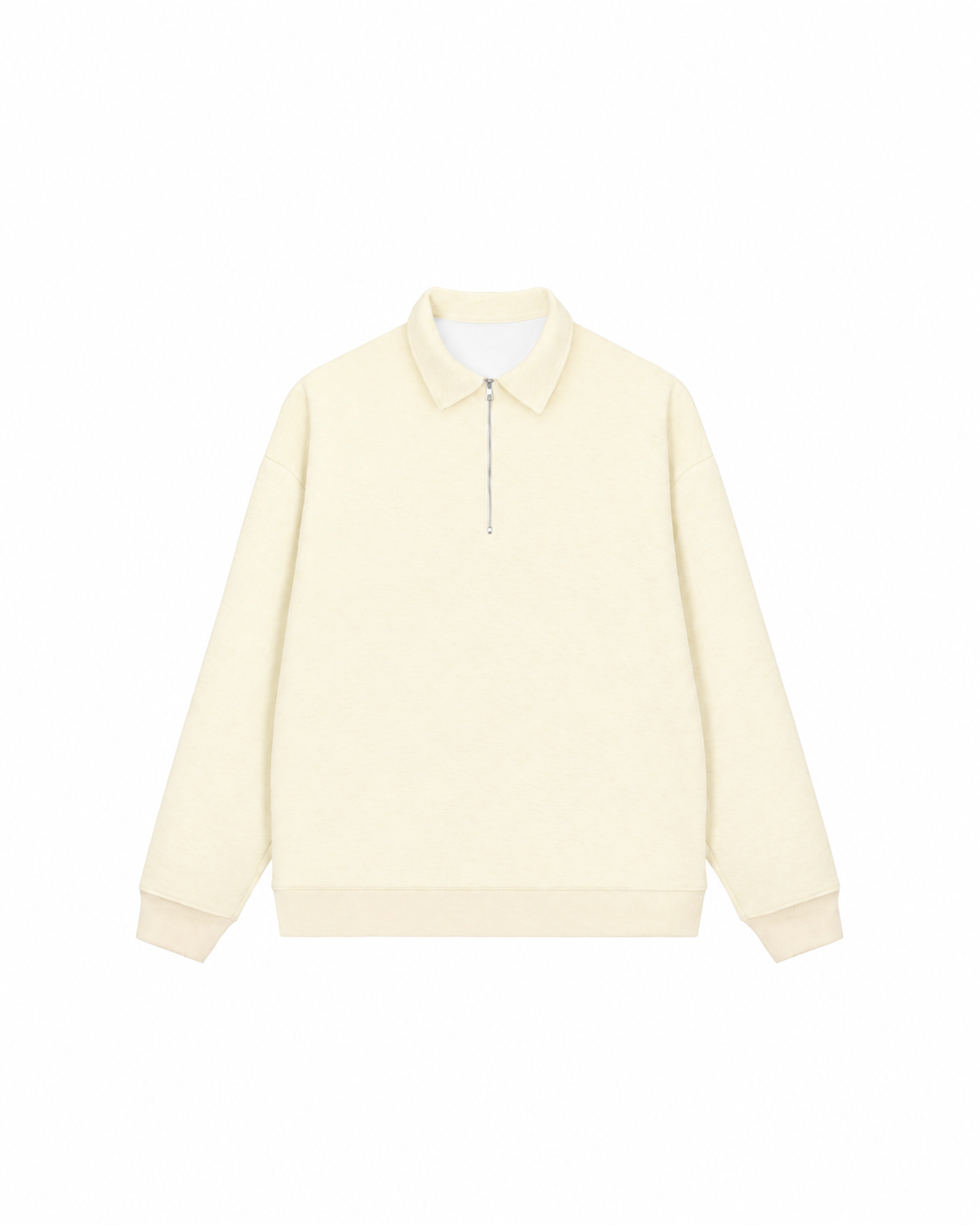 Áo Sweater Polo Nỉ Hai Da Hơi Mệt Basic