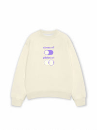 Áo Sweater Nỉ Hai Da Stress Off