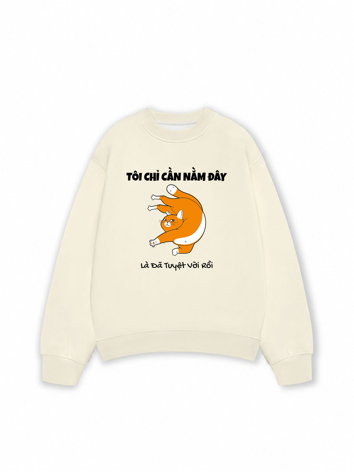 Áo Sweater Nỉ Hai Da Nằm Là Đã Tuyệt Vời