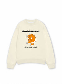 Áo Sweater Nỉ Hai Da Nằm Là Đã Tuyệt Vời