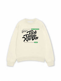 Áo Sweater Nỉ Hai Da Tích Tiểu Xài Đại