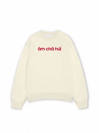 Áo Sweater Nỉ Hai Da Ăm Chả Húi