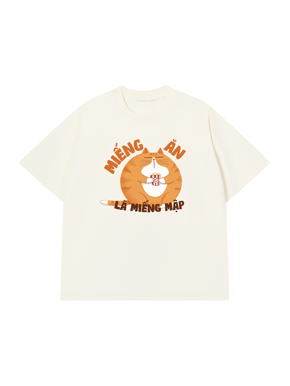 Áo Thun Relaxed Fit Miếng Ăn Là Miếng Mập