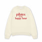 Áo Sweater Nỉ Hai Da Pilates Is My Happy Hour