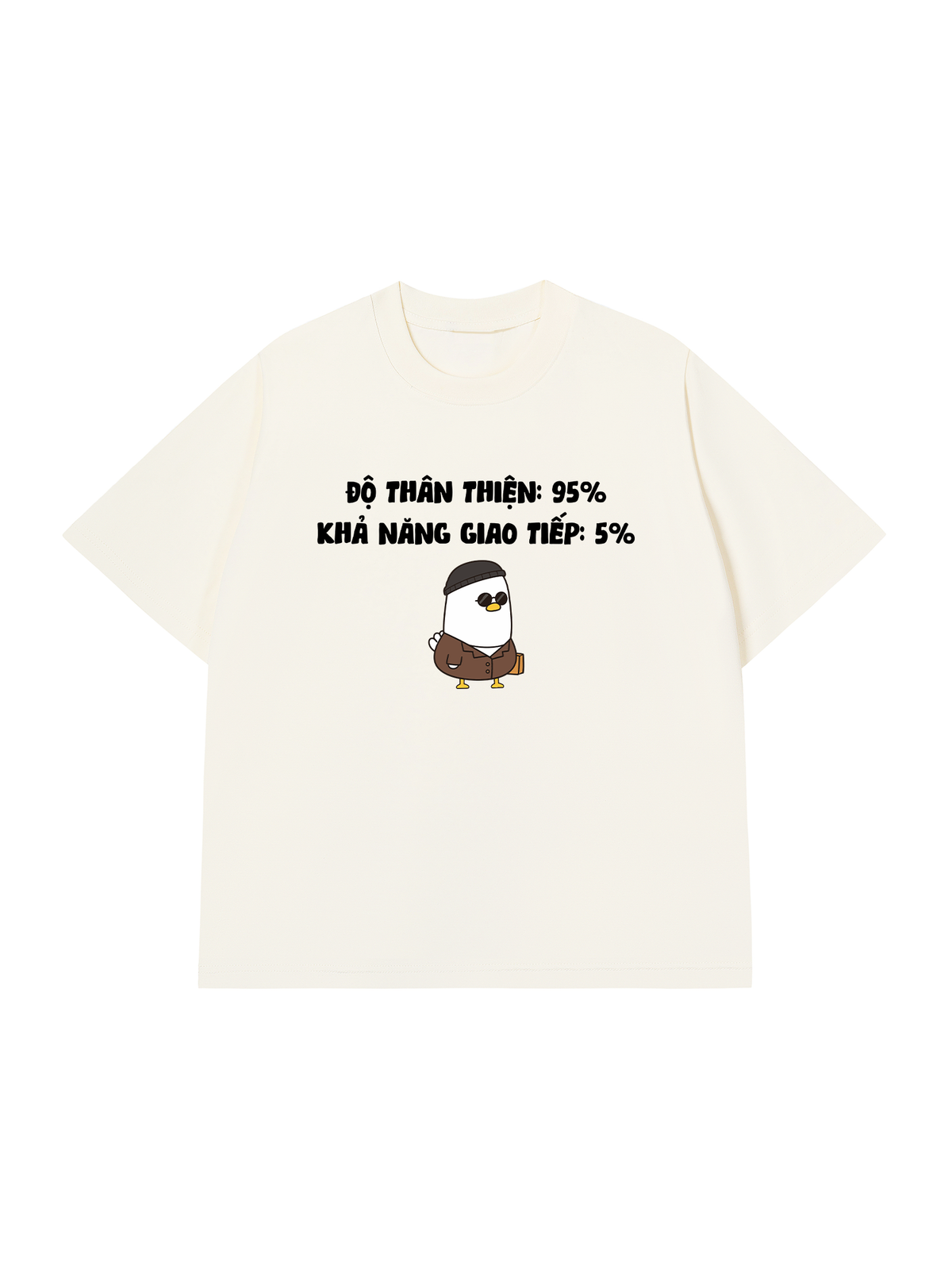 Áo Thun Relaxed Fit Độ Thân Thiện 95%