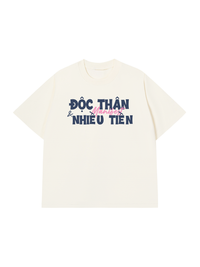 Áo Thun Relaxed Fit Manifest Độc Thân Và Nhiều Tiền