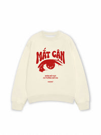 Áo Sweater Nỉ Hai Da Mắt Cận