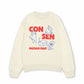 Áo Sweater Nỉ Hai Da Con Sen Ngoan Đạo Mèo