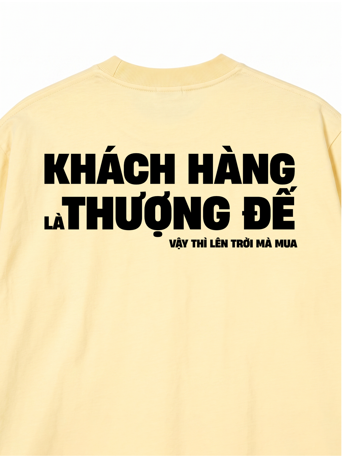 Áo Thun Relaxed Fit Khách Hàng Là Thượng Đế