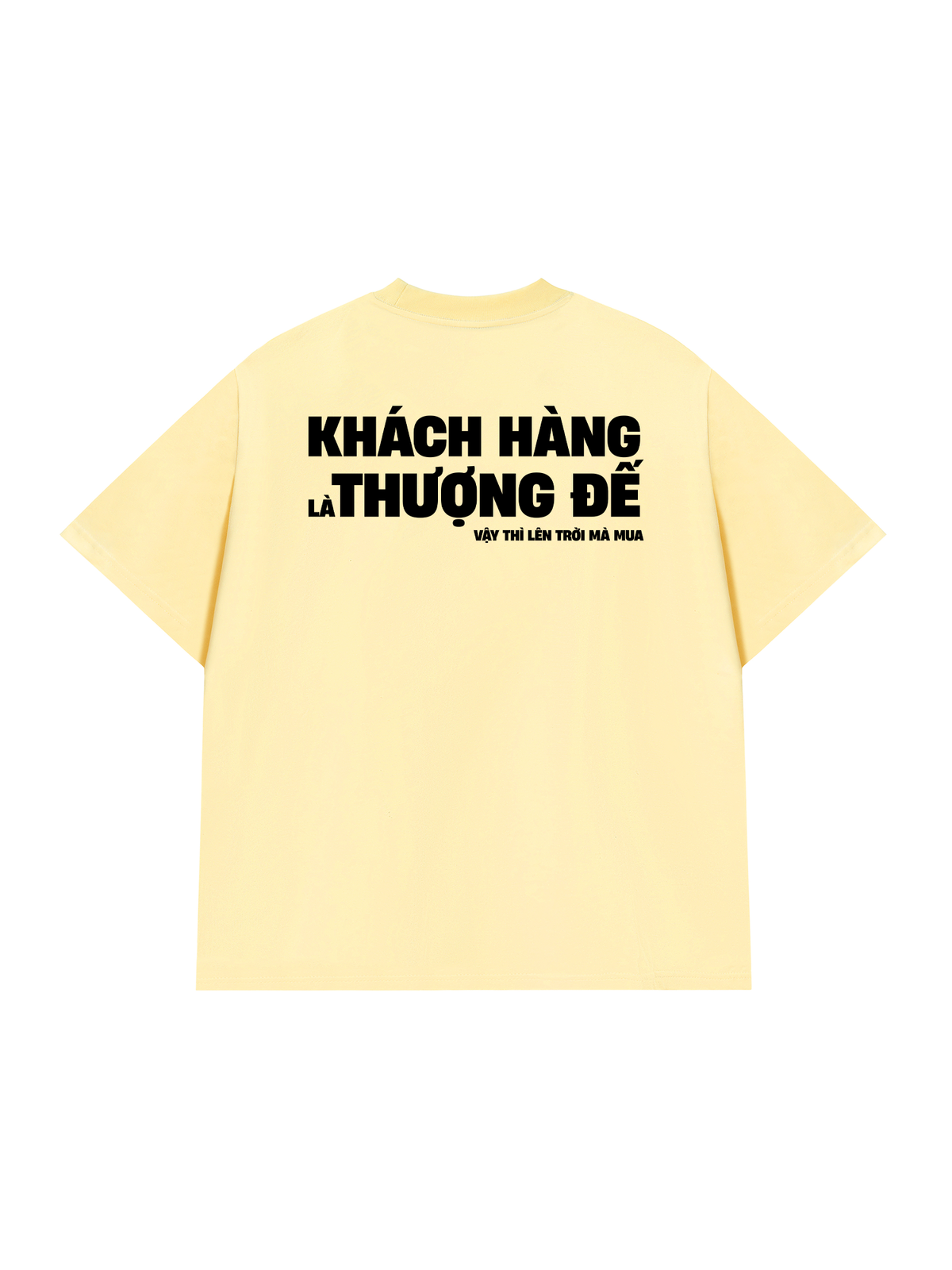 Áo Thun Relaxed Fit Khách Hàng Là Thượng Đế