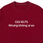 Áo Thun Relaxed Fit Không Ai Eo