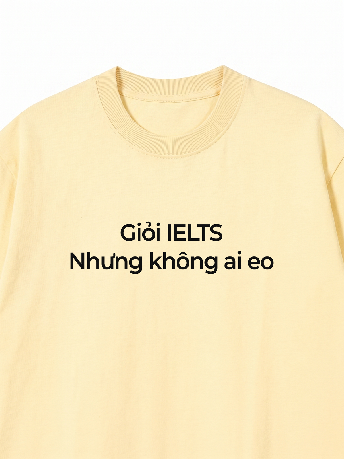 Áo Thun Relaxed Fit Không Ai Eo