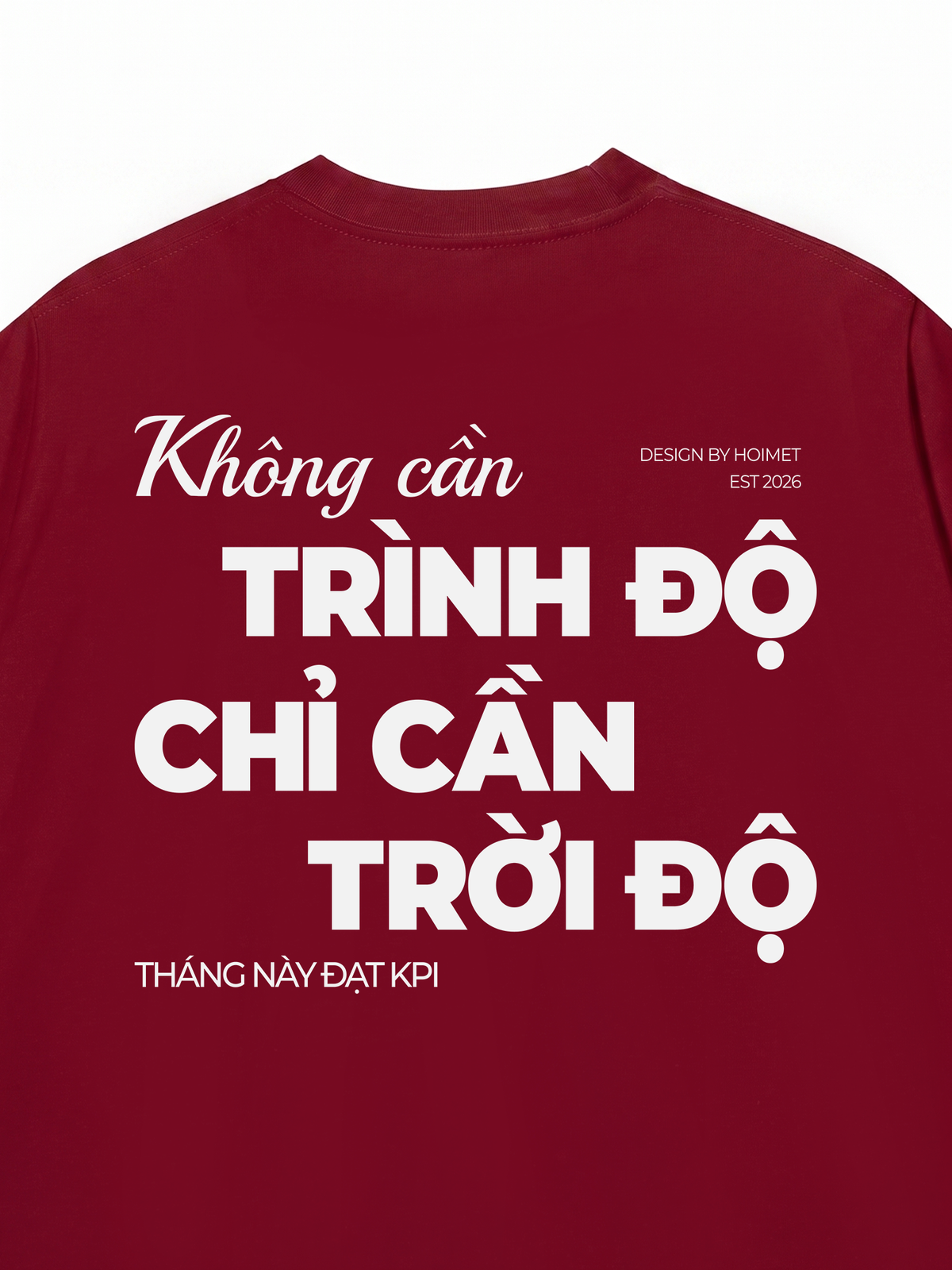 Áo Thun Relaxed Fit Không Cần Trình Độ