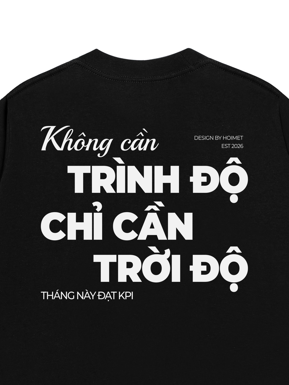 Áo Thun Relaxed Fit Không Cần Trình Độ