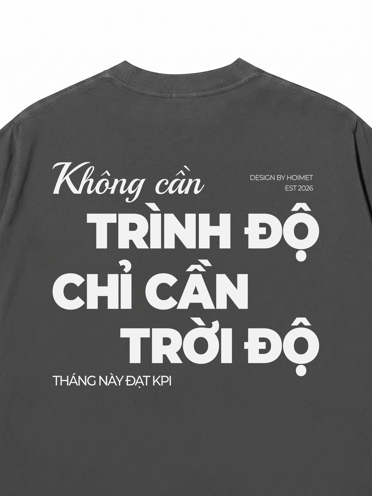 Áo Thun Relaxed Fit Không Cần Trình Độ
