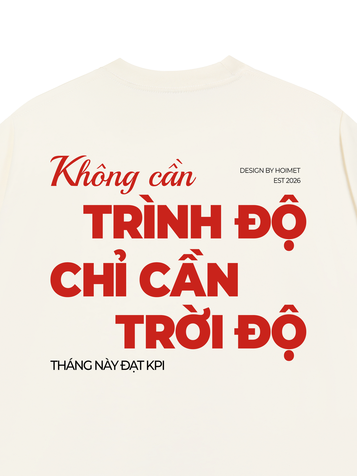 Áo Thun Relaxed Fit Không Cần Trình Độ