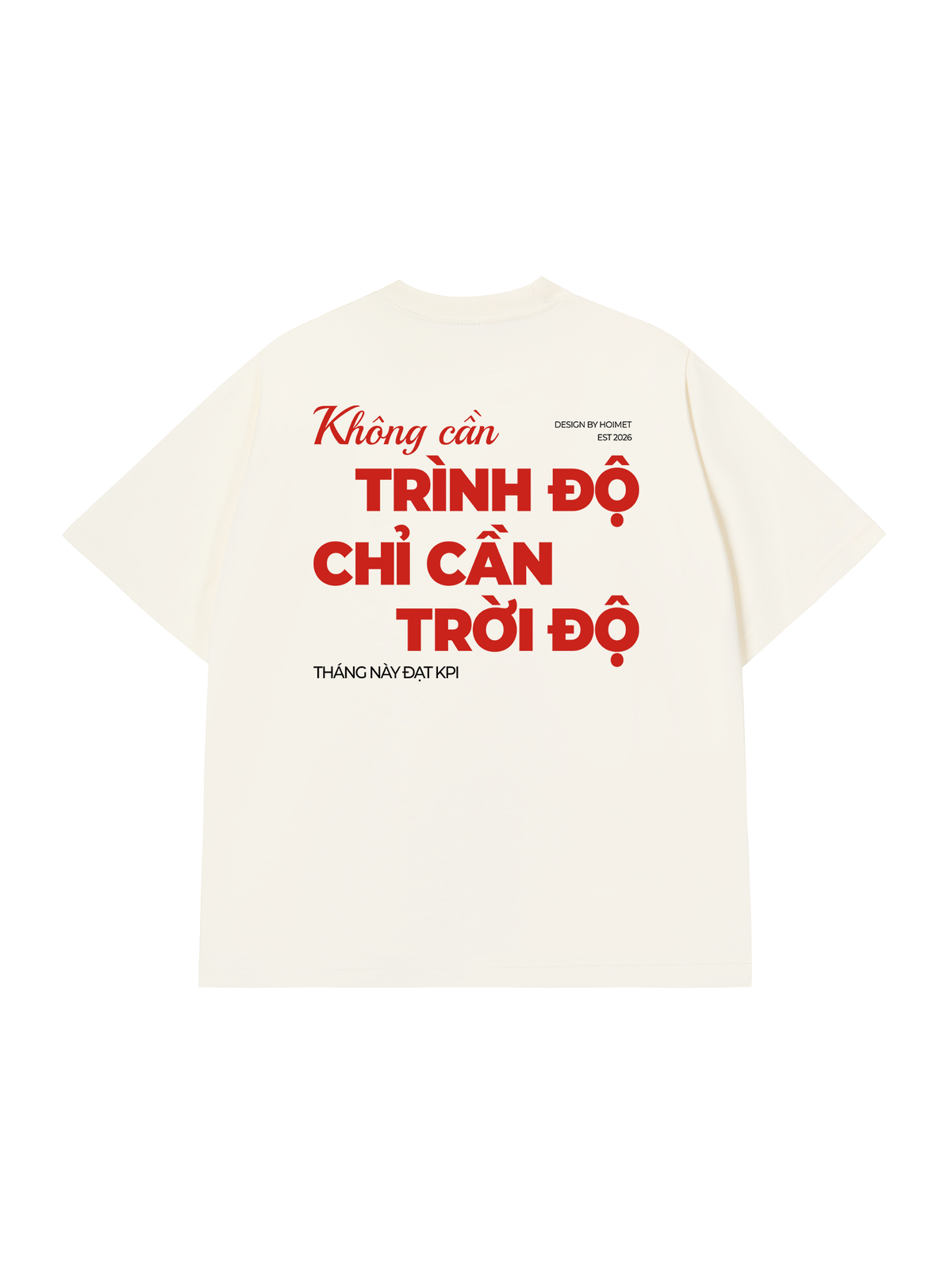 Áo Thun Relaxed Fit Không Cần Trình Độ