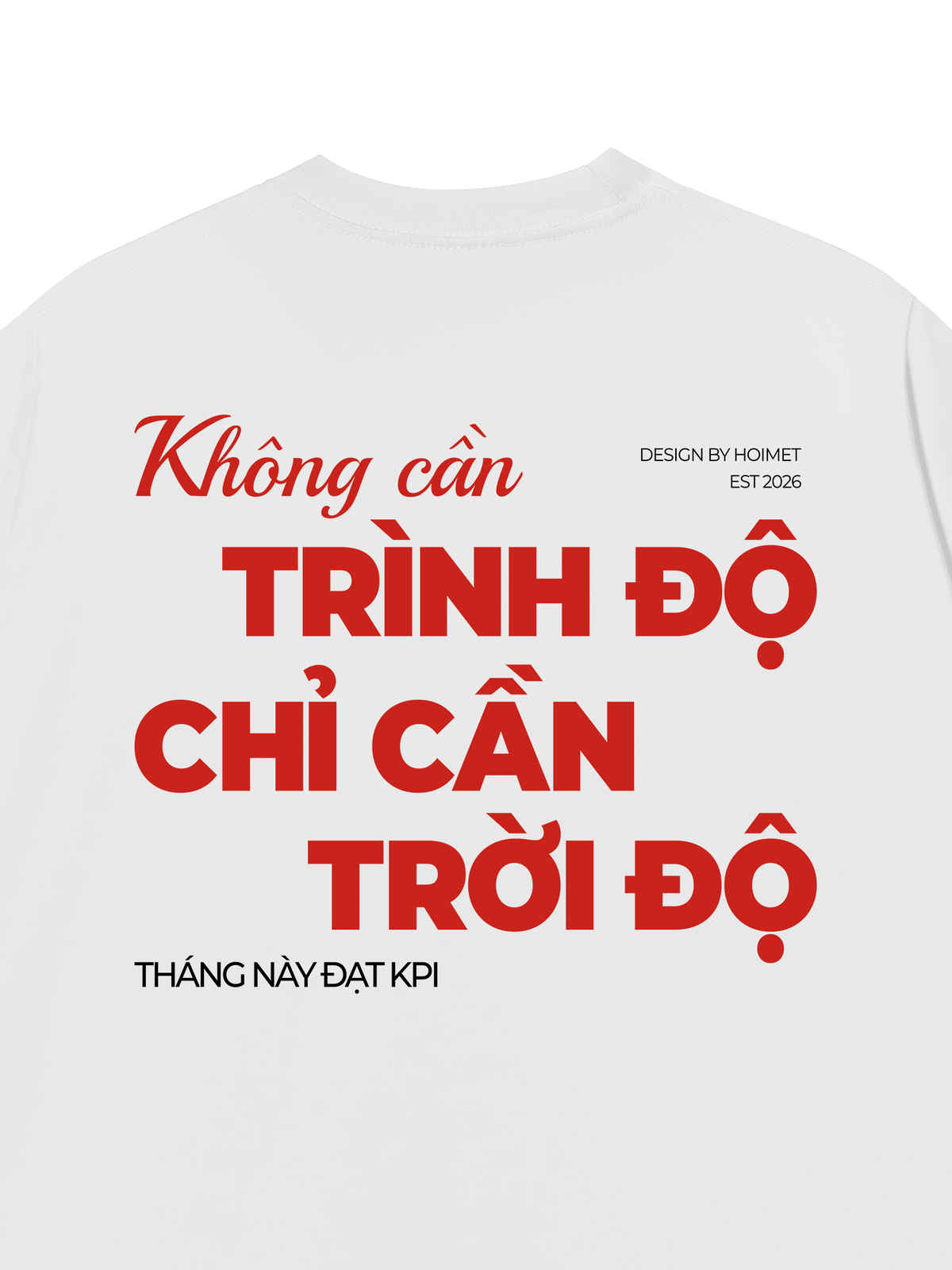 Áo Thun Relaxed Fit Không Cần Trình Độ