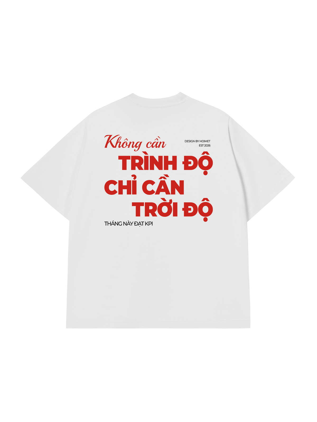 Áo Thun Relaxed Fit Không Cần Trình Độ