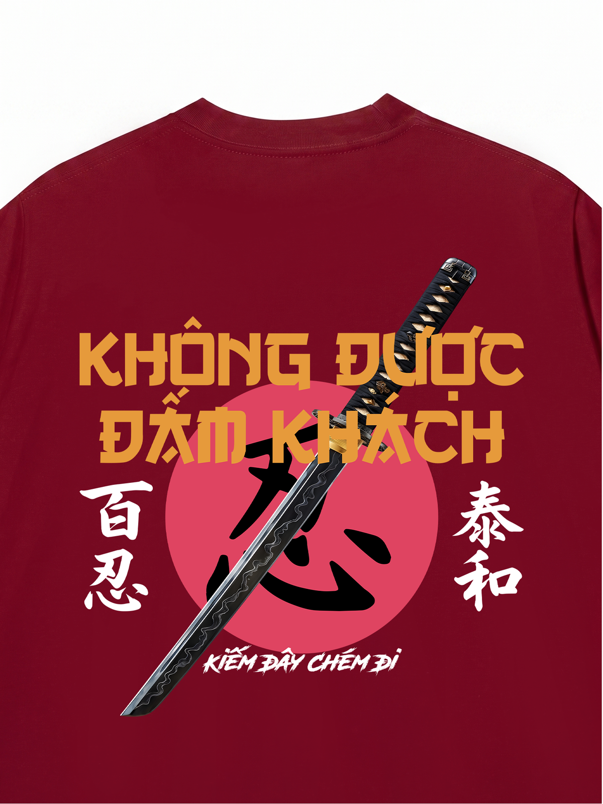 Áo Thun Relaxed Fit Không Được Đấm Khách