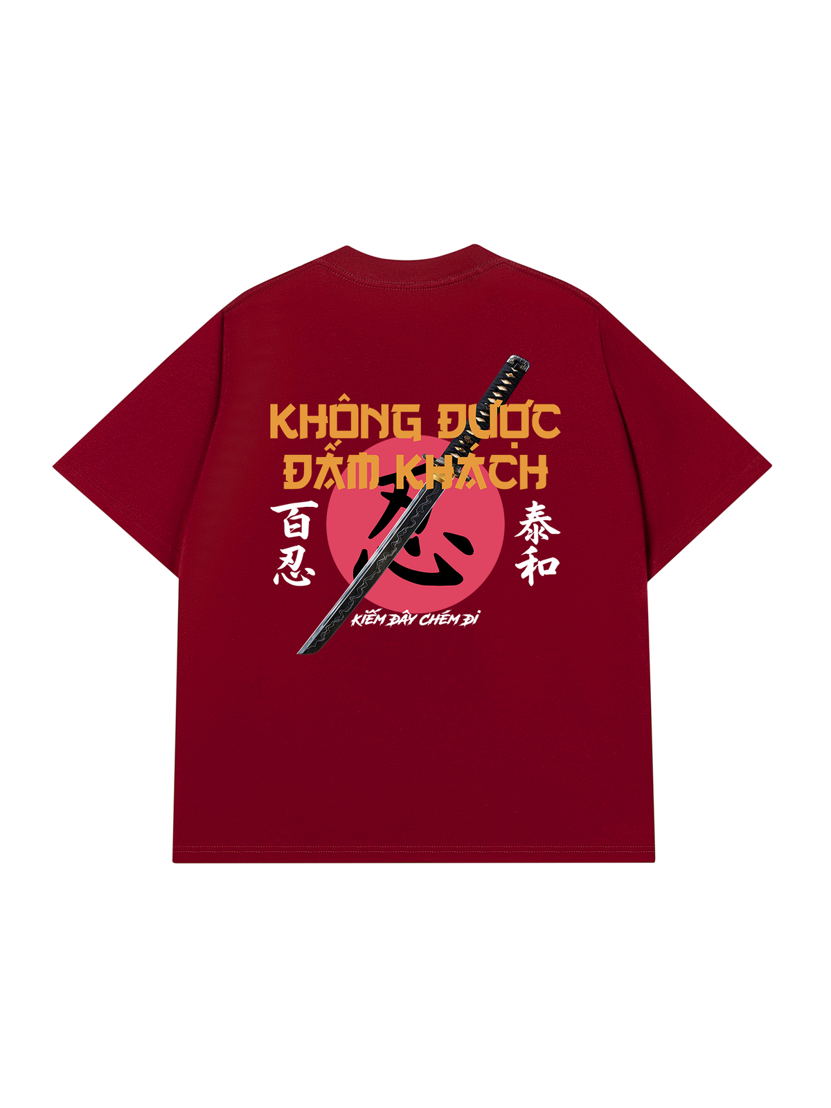 Áo Thun Relaxed Fit Không Được Đấm Khách