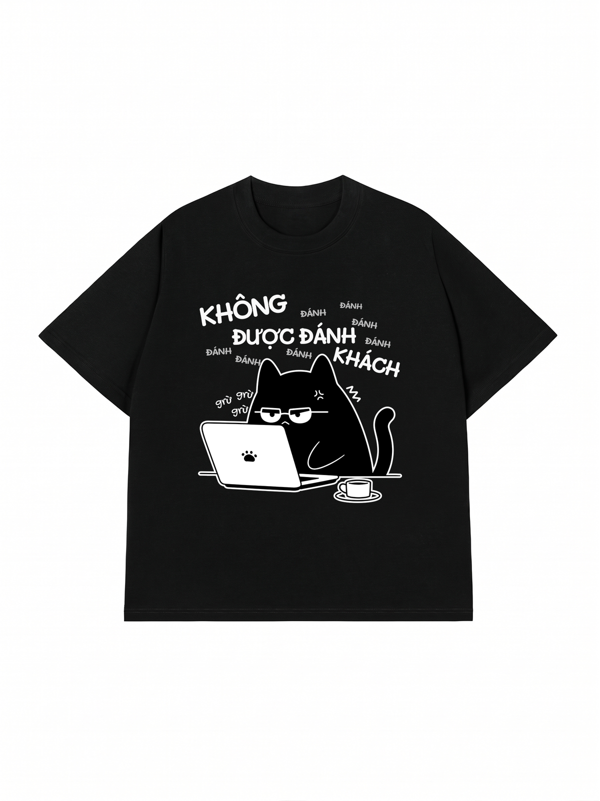 Áo Thun Relaxed Fit Không Được Đánh Khách