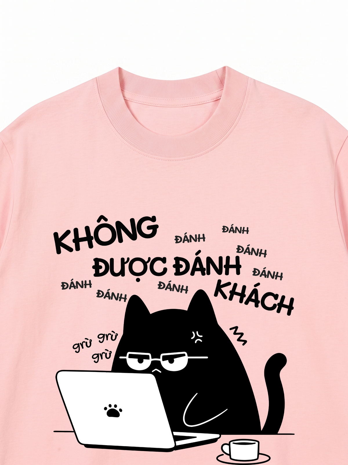 Áo Thun Relaxed Fit Không Được Đánh Khách