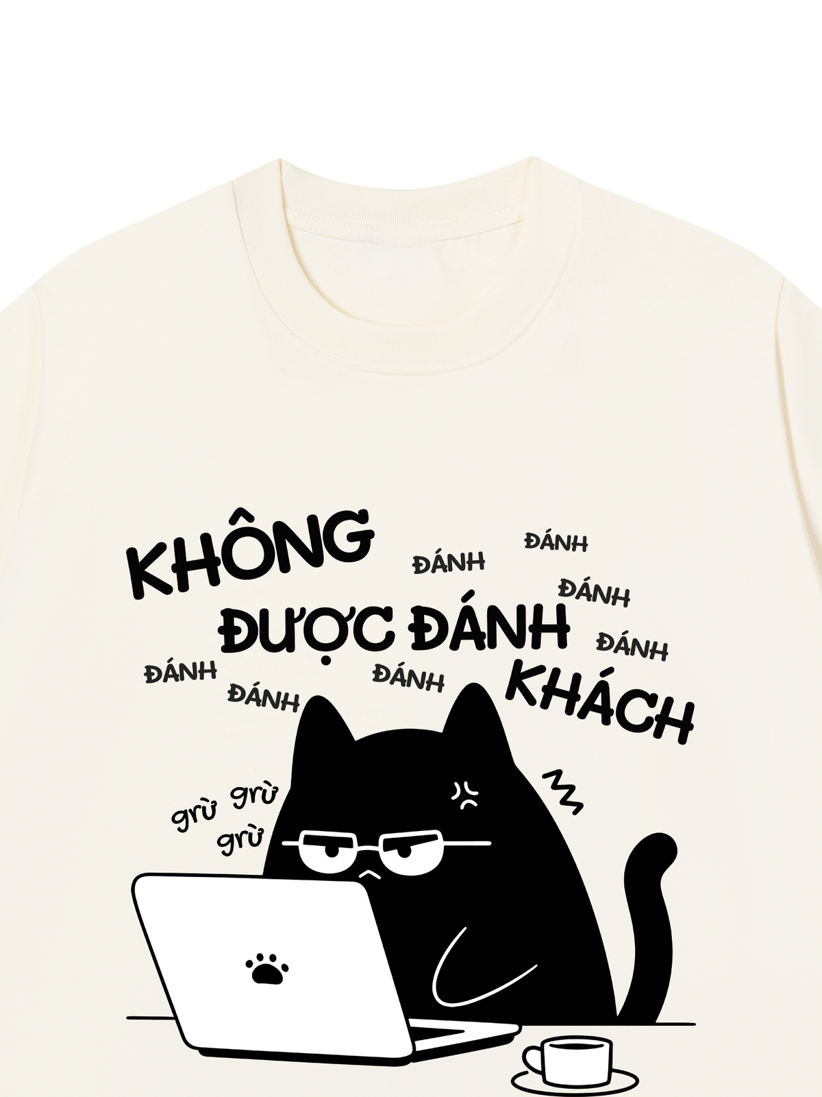 Áo Thun Relaxed Fit Không Được Đánh Khách