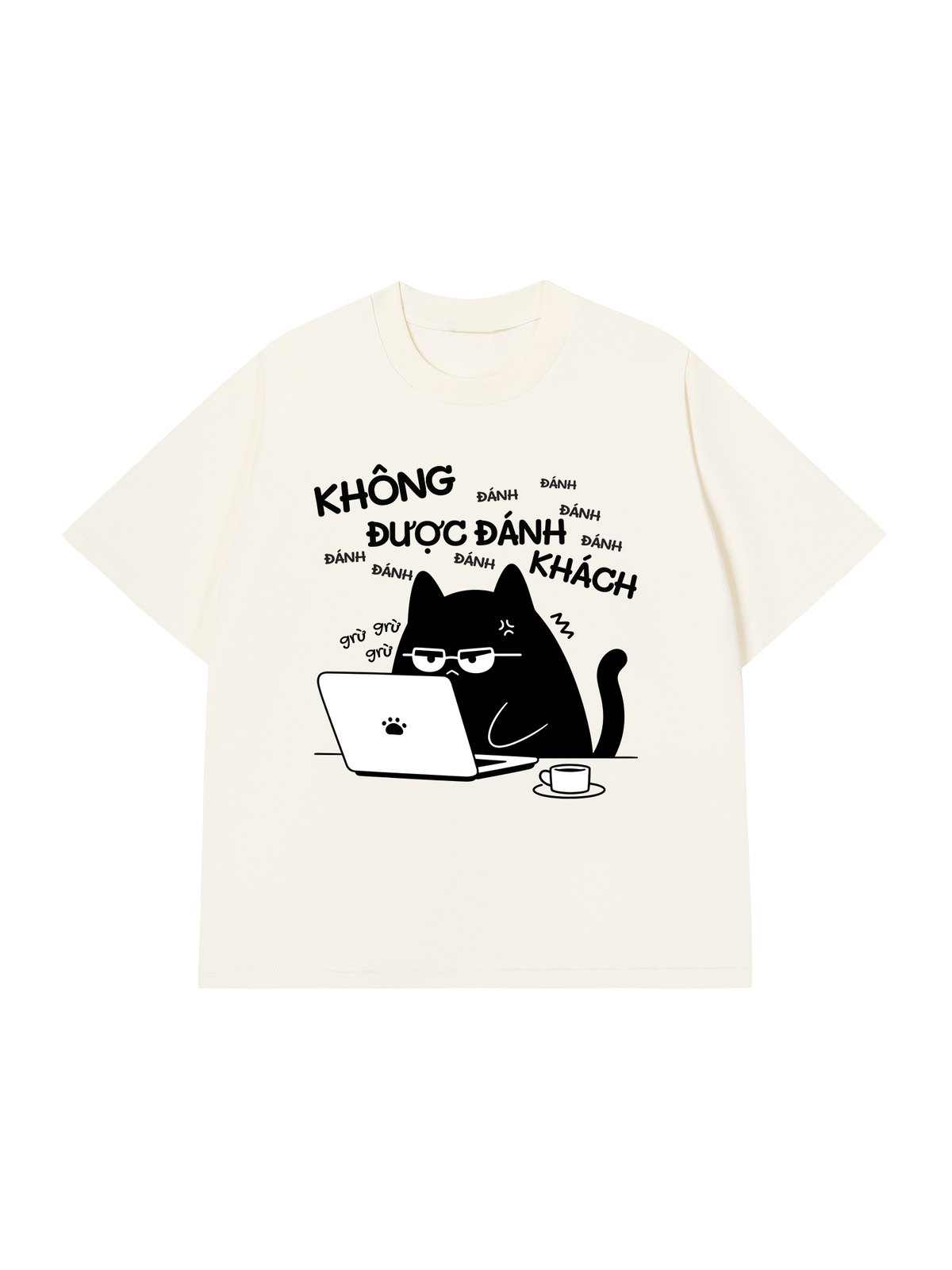 Áo Thun Relaxed Fit Không Được Đánh Khách