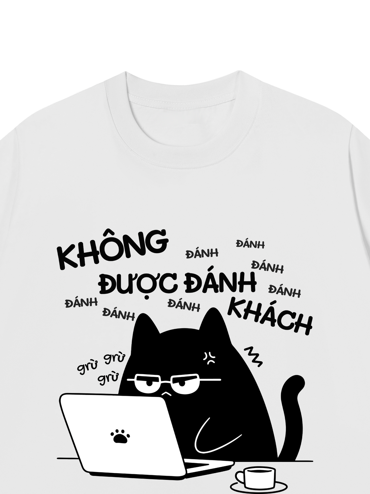 Áo Thun Relaxed Fit Không Được Đánh Khách