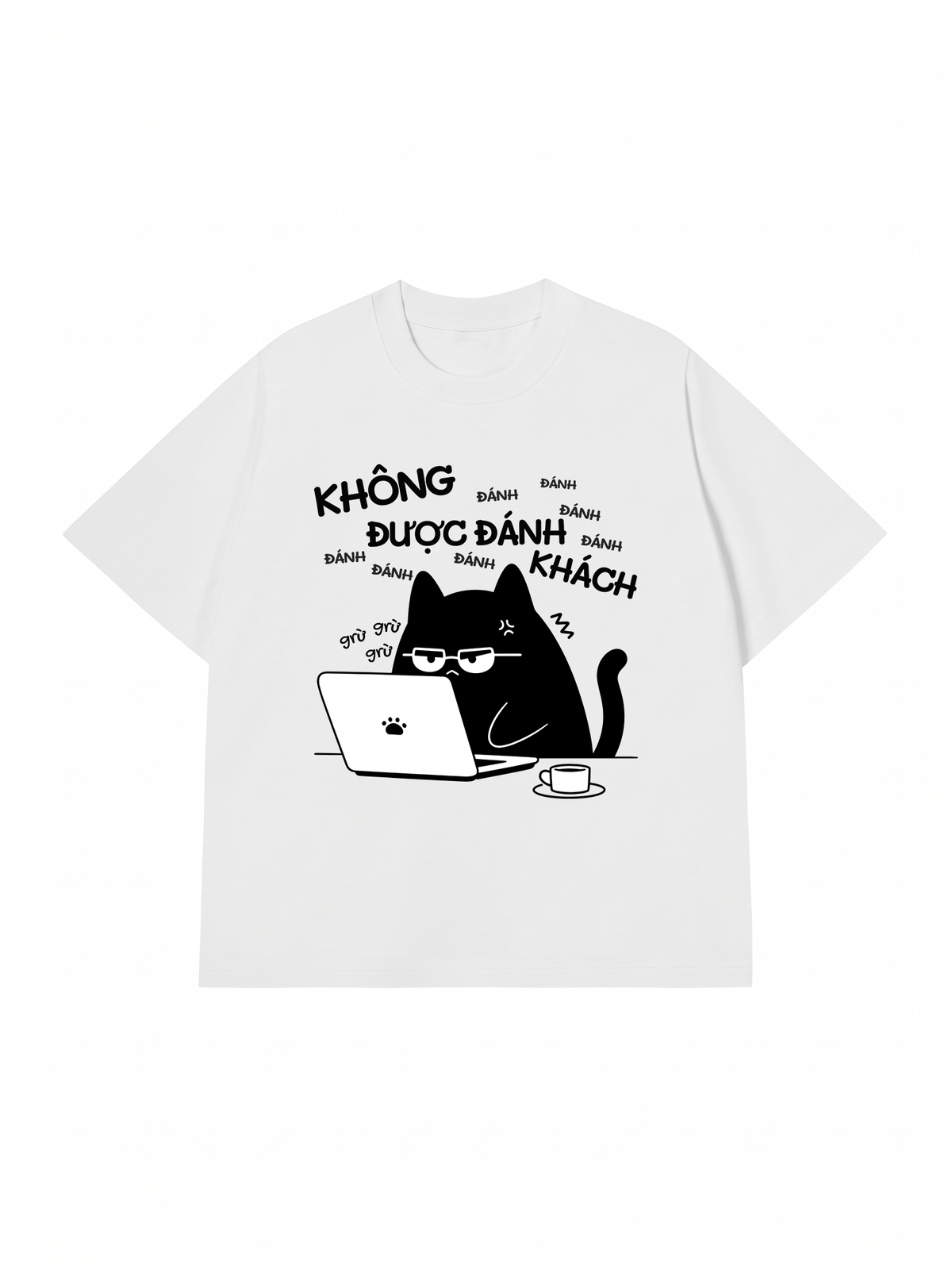 Áo Thun Relaxed Fit Không Được Đánh Khách