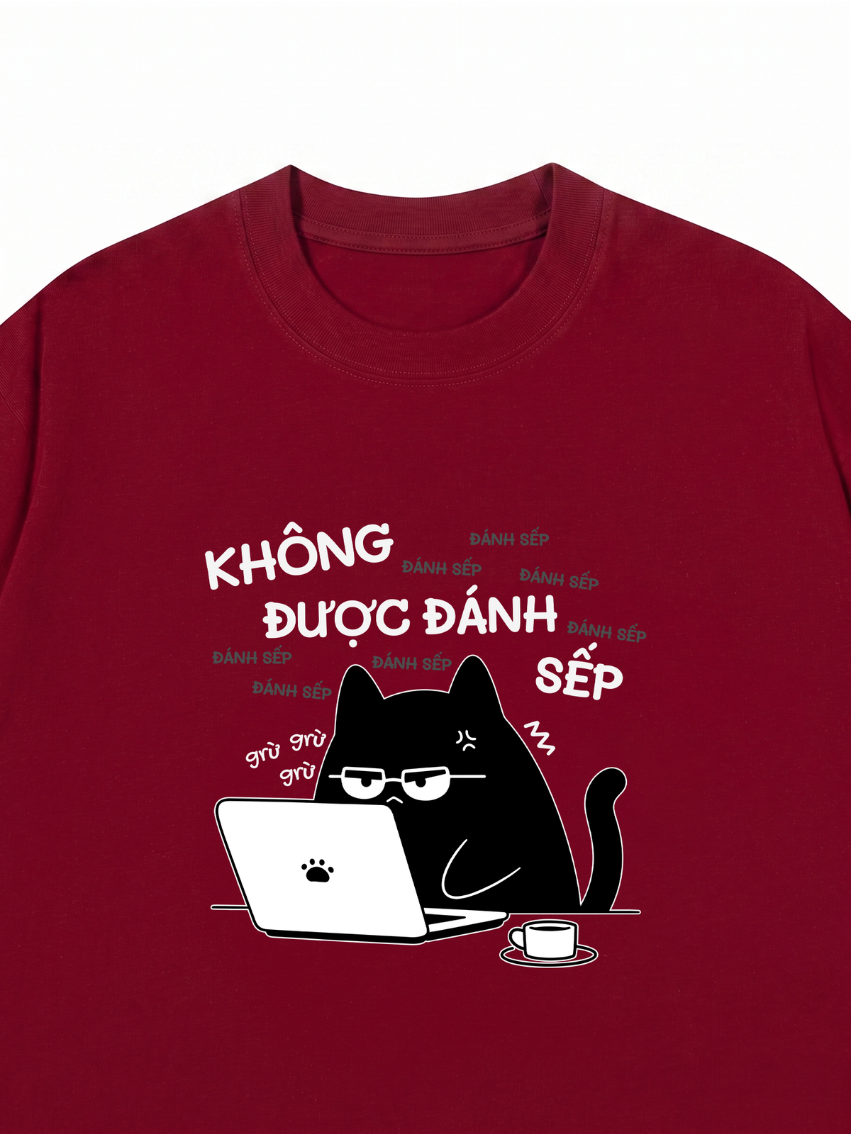 Áo Thun Relaxed Fit Không Được Đánh Sếp