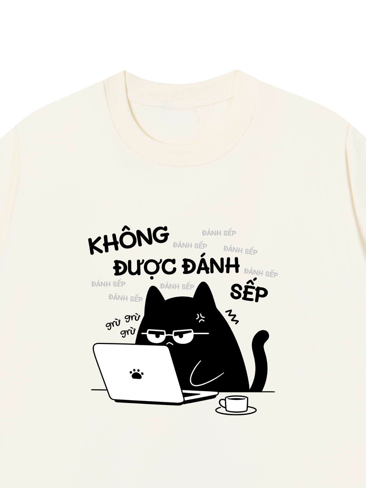 Áo Thun Relaxed Fit Không Được Đánh Sếp