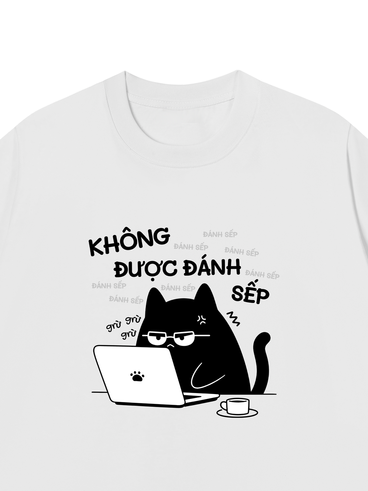 Áo Thun Relaxed Fit Không Được Đánh Sếp