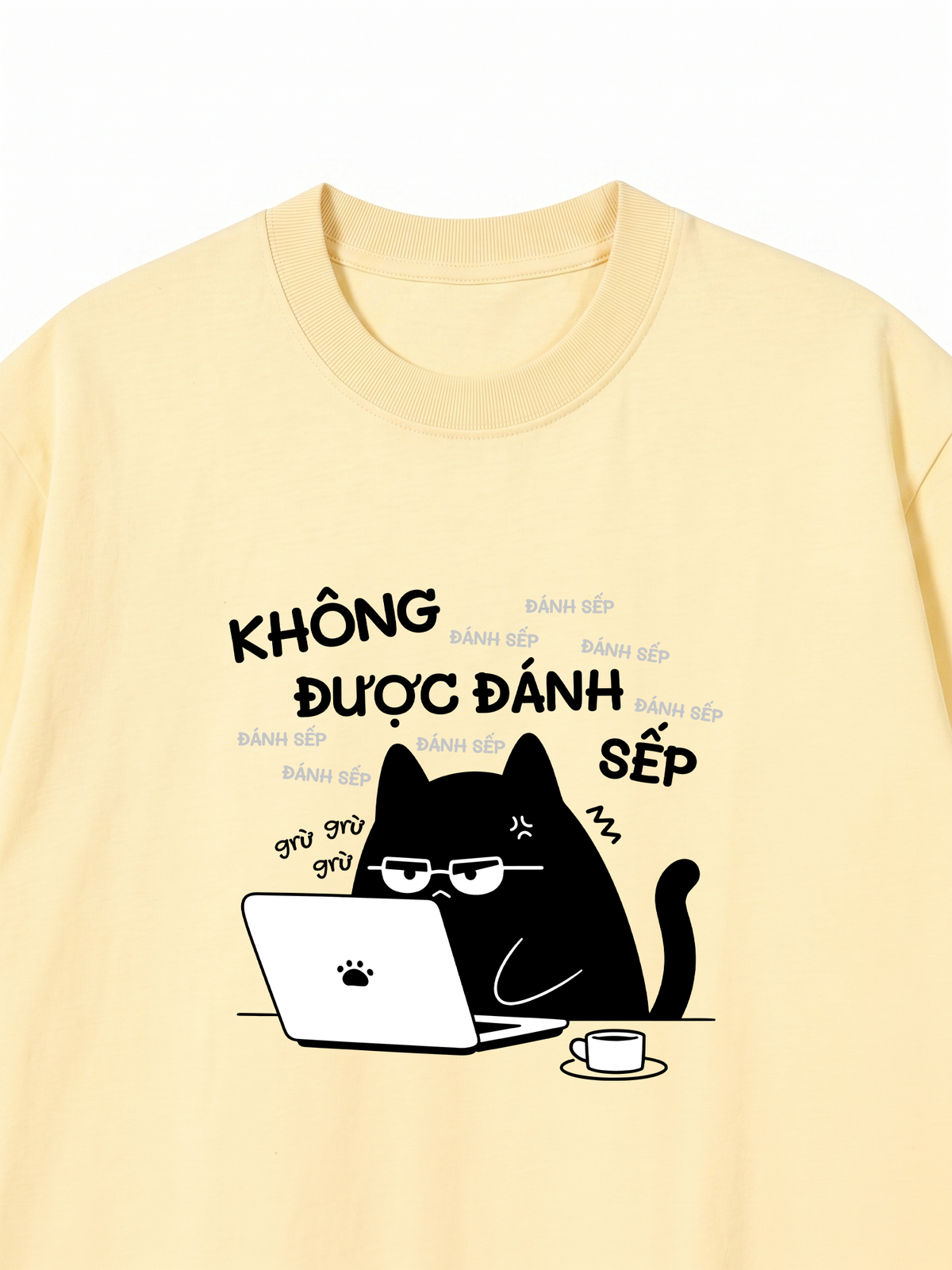 Áo Thun Relaxed Fit Không Được Đánh Sếp