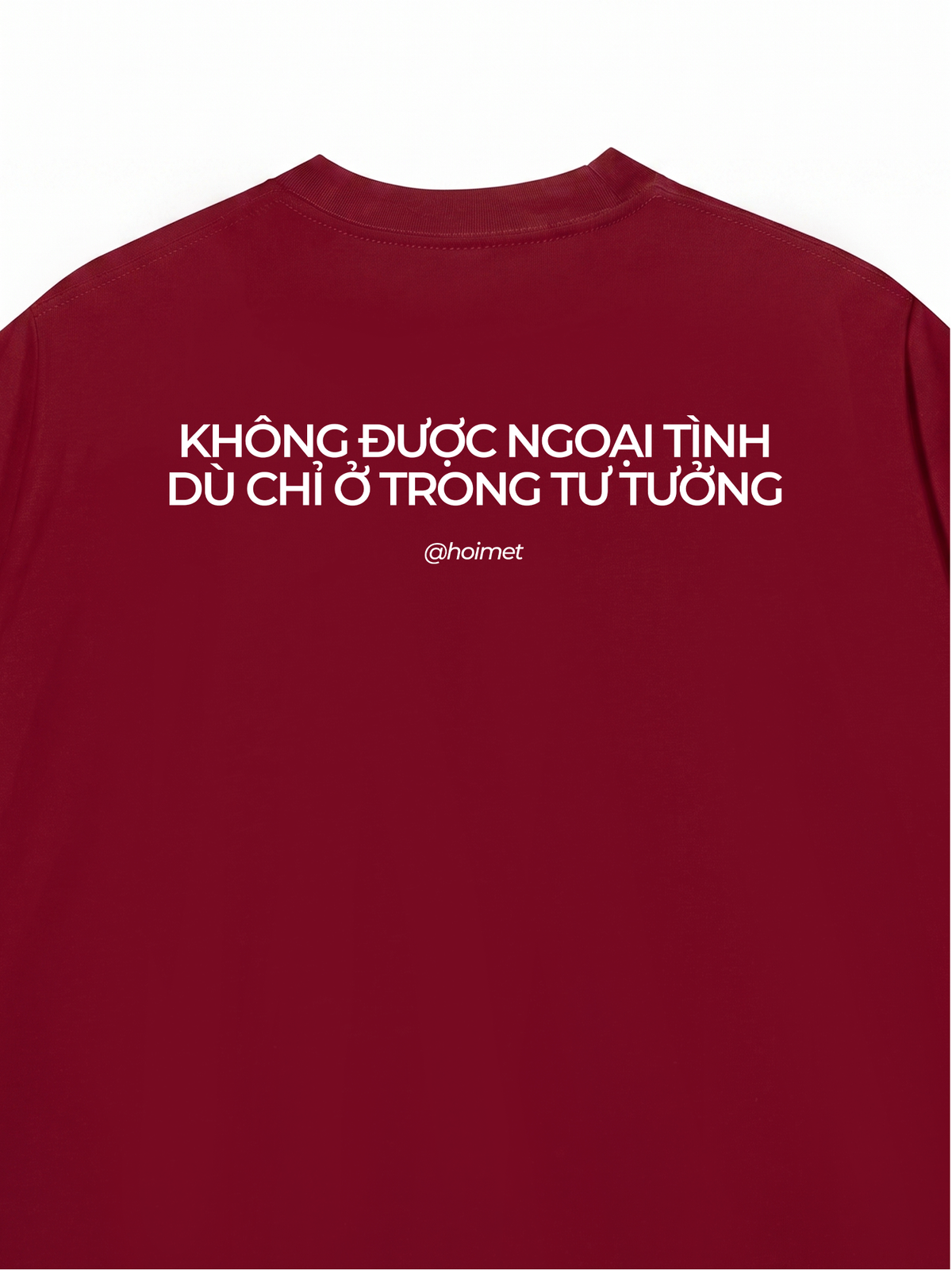 Áo Thun Relaxed Fit Không Được Ngoại Tình