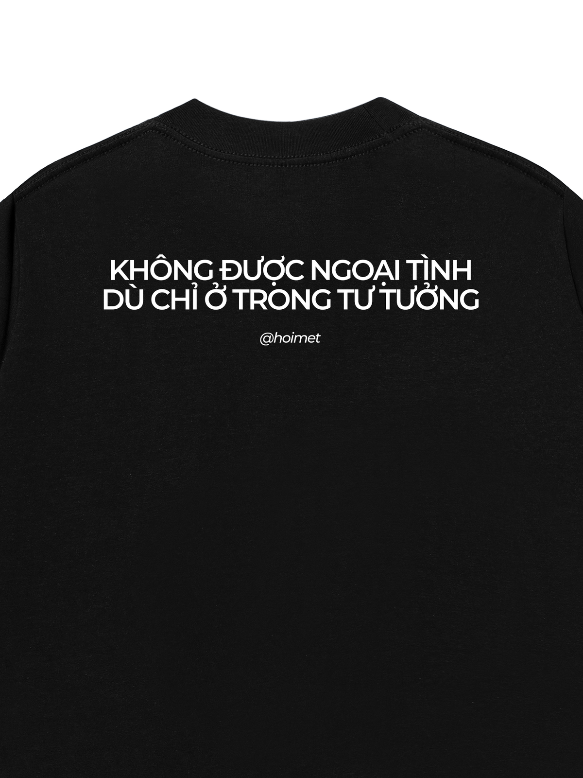 Áo Thun Relaxed Fit Không Được Ngoại Tình