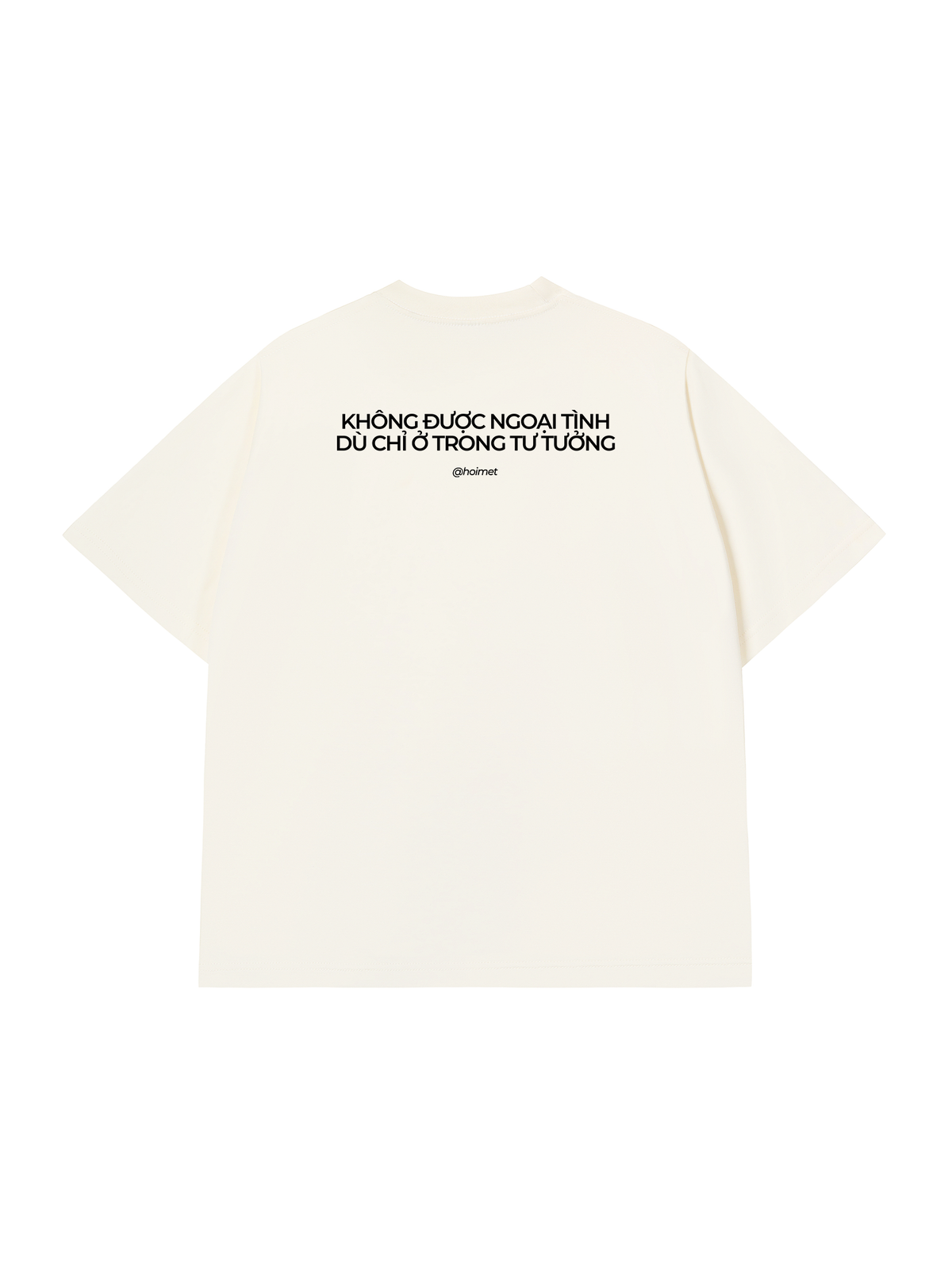 Áo Thun Relaxed Fit Không Được Ngoại Tình