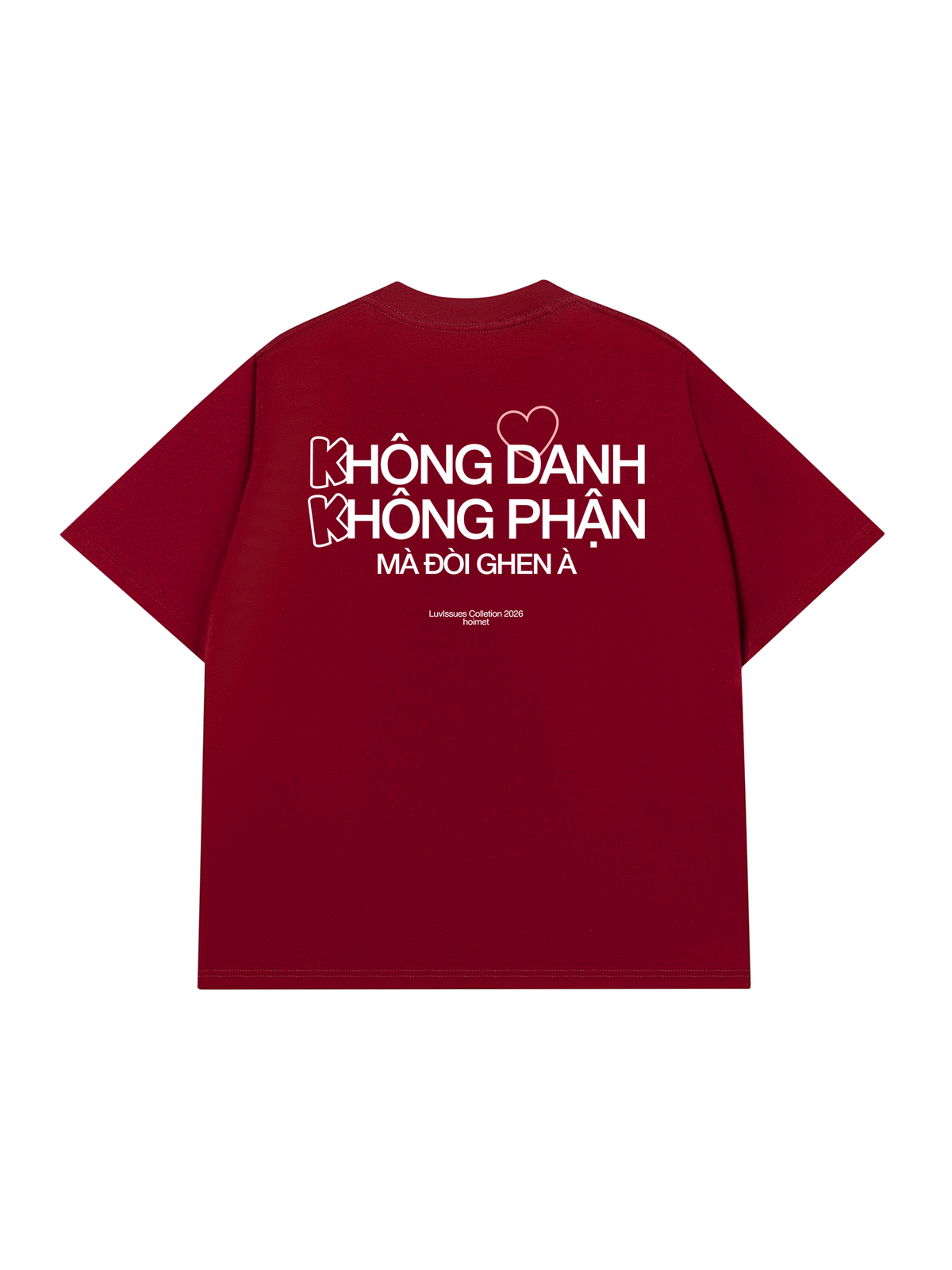 Áo Thun Relaxed Fit Không Danh Không Phận