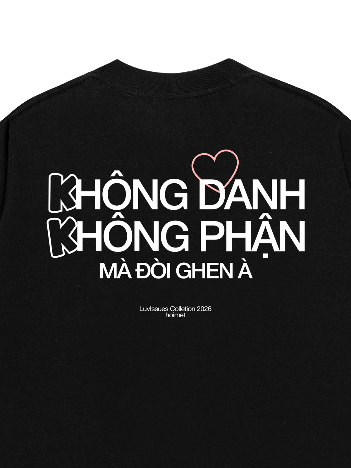 Áo Thun Relaxed Fit Không Danh Không Phận