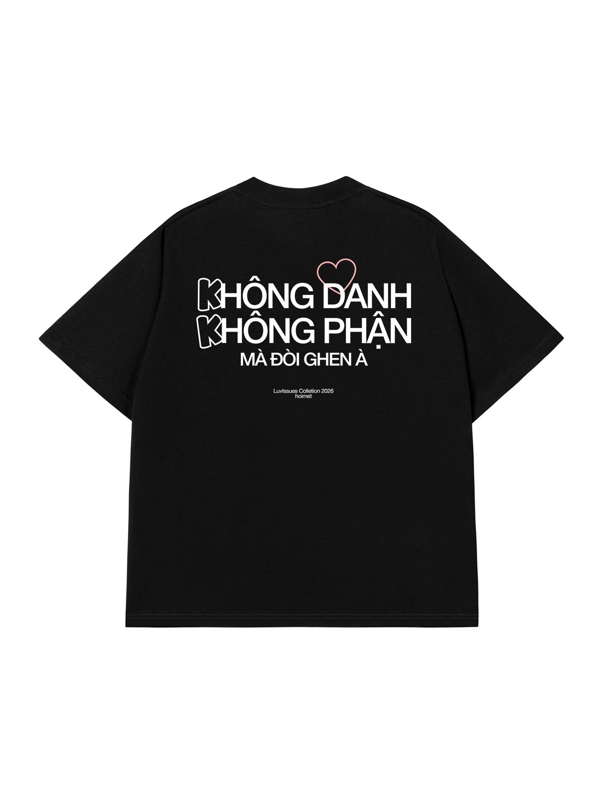 Áo Thun Relaxed Fit Không Danh Không Phận