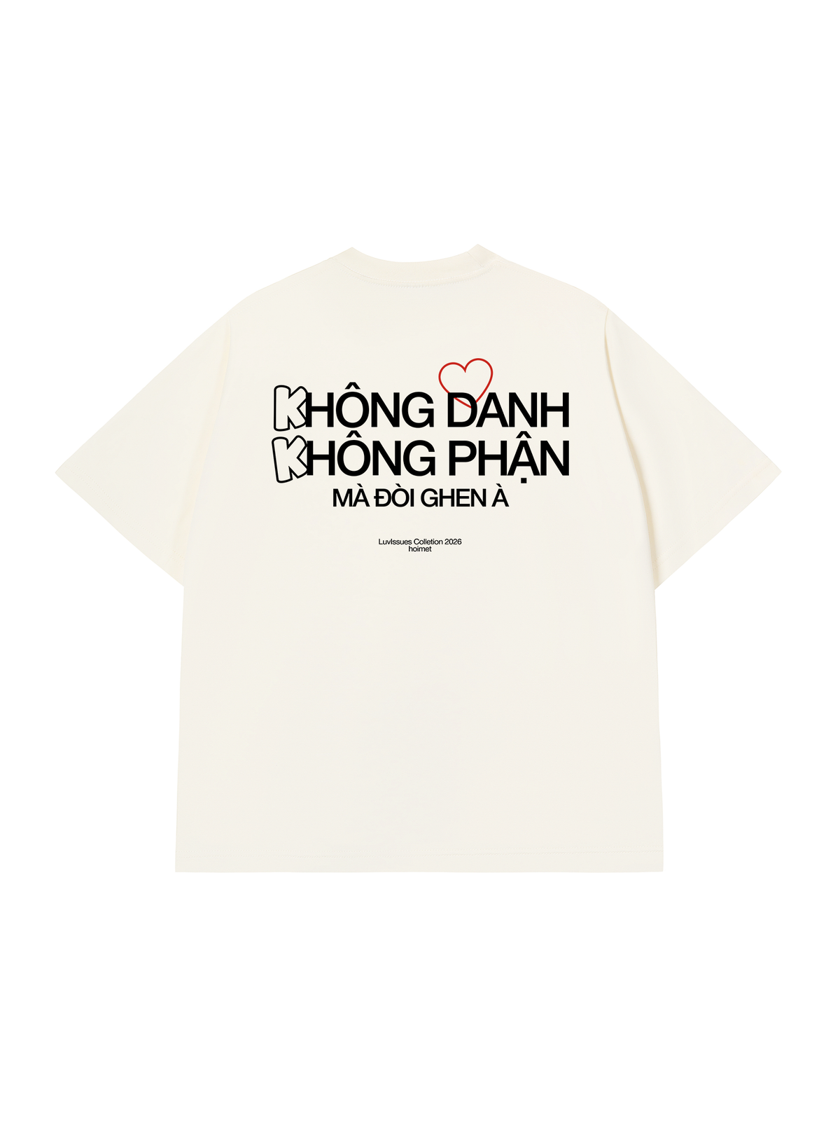 Áo Thun Relaxed Fit Không Danh Không Phận