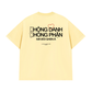 Áo Thun Relaxed Fit Không Danh Không Phận