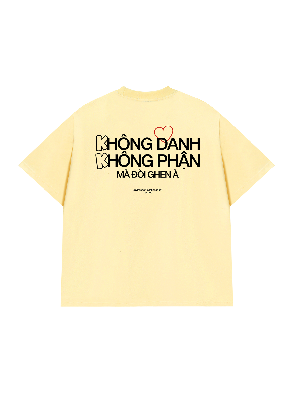 Áo Thun Relaxed Fit Không Danh Không Phận