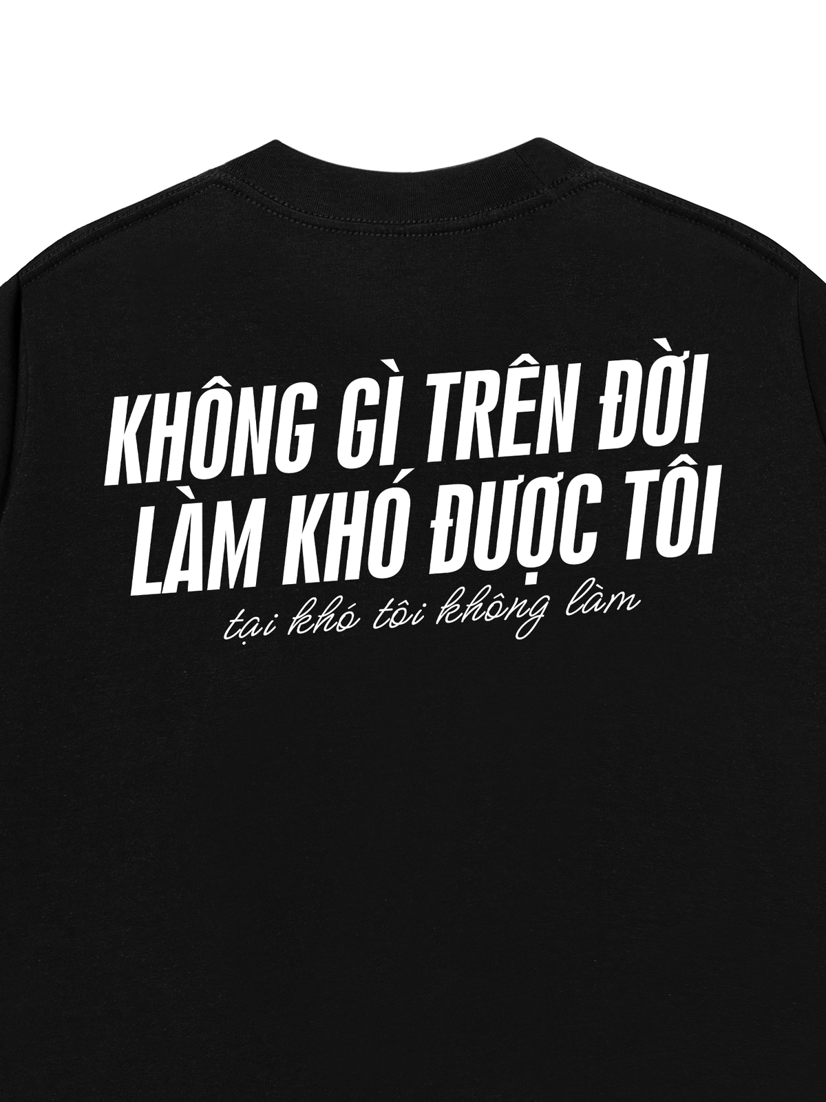 Áo Thun Relaxed Fit Không Gì Làm Khó
