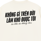 Áo Thun Relaxed Fit Không Gì Làm Khó