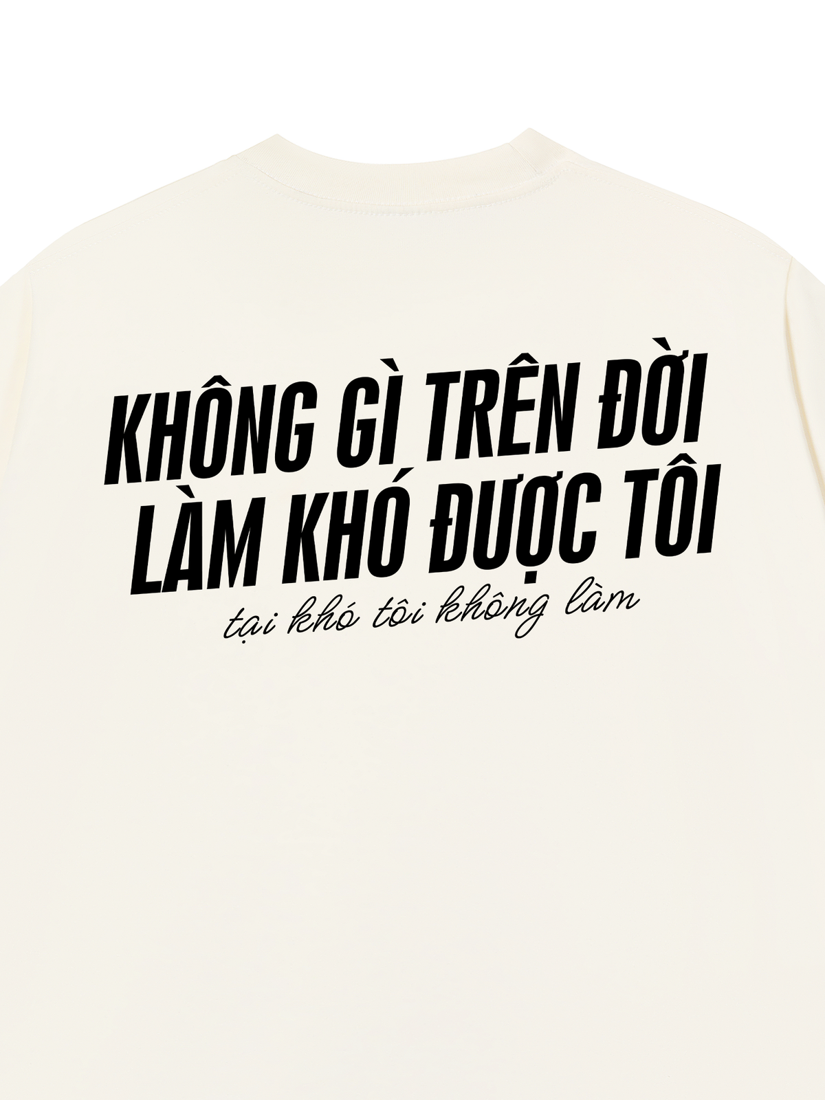 Áo Thun Relaxed Fit Không Gì Làm Khó